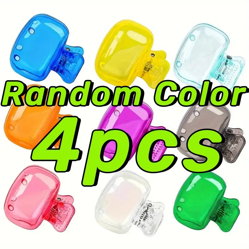 Portable Toothbrush Head Storage Clip Travel Toothbrush Protective Cap Random Color Toothbrush Head Cover Plastic Brush Pod Case