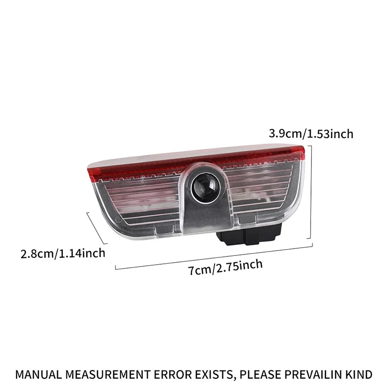 VW Car LED Door Logo Welcome Light Projector Lamps Accessories For VW GTI Polo Golf Passat B6 Tiguan Arteon Jetta T-ROC ID.4 CC