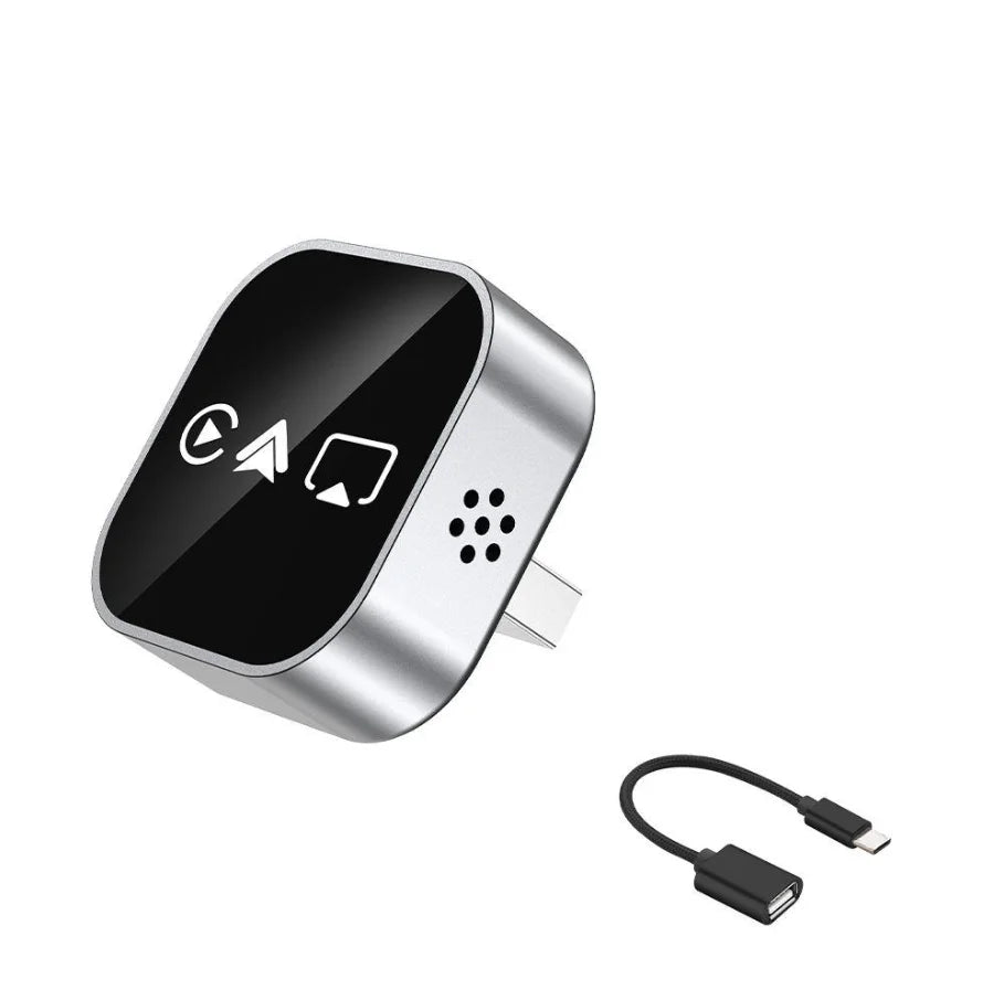 Screen Mirroring Bluetooth CarPlay Adapter 4-in-1 Wireless Smart Connector Plug-and-Play Car Adapter 2026 Newly Upgraded Version