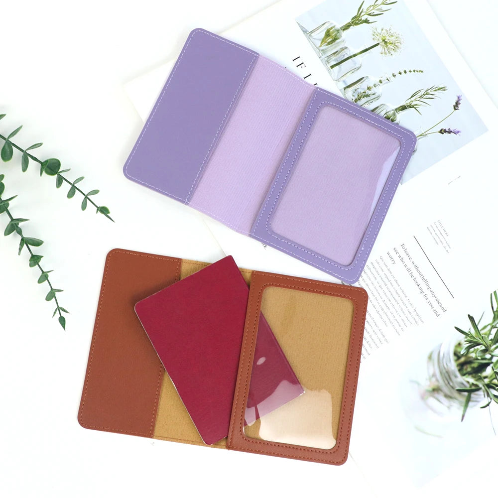 Customized name pu leather passport holder case, passport bag, luggage, travel wallet, travel accessories