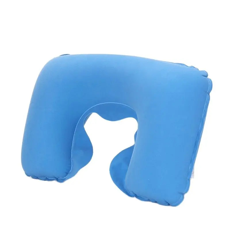 Sale 1PC Headrest Soft U Shaped Cushion Air Flight Inflatable Pillows Car Nursing Cushion Travel Pillow Support Neck