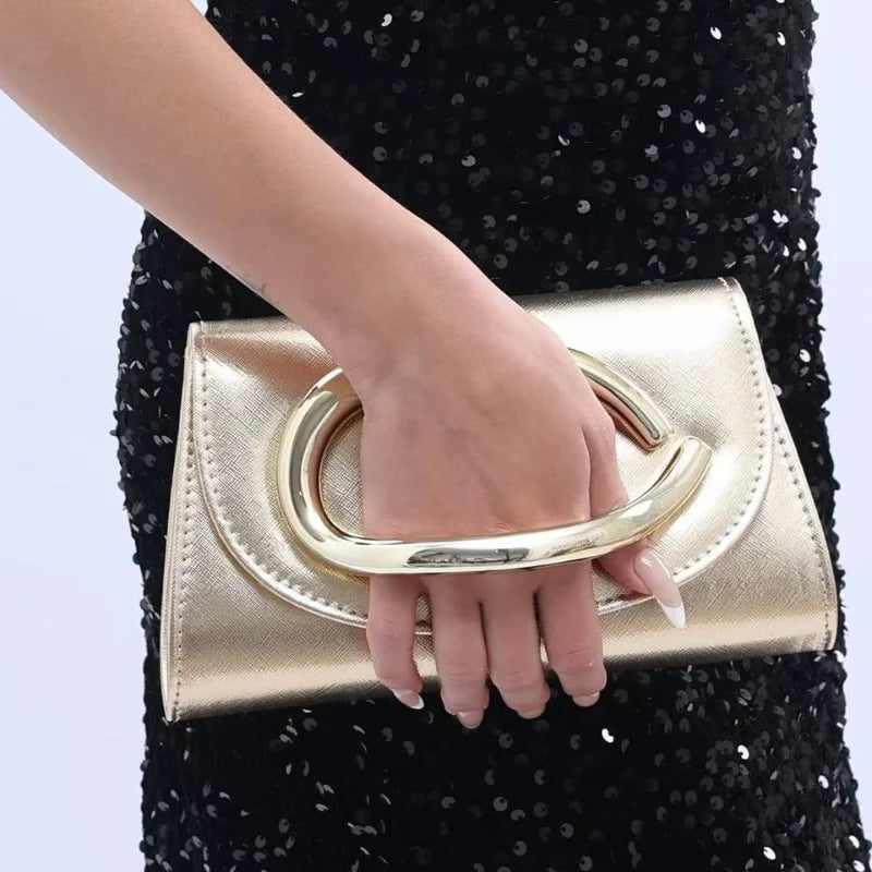 Niche Design Clutch Bag Trendy Classic Handheld Women's High-end Evening Bag for Banquets