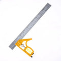 1Pcs Multifunctional 300MM Adjustable Angle Ruler 12" Combination Square Ruler Woodworking Level Gauge Angle Metric Ruler