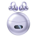 Lenovo Open Ear Clip Earbuds Wireless Bluetooth5.4 Headphone Noise Cancelling Earphone With Mic LED Display for Xiaomi Huawei