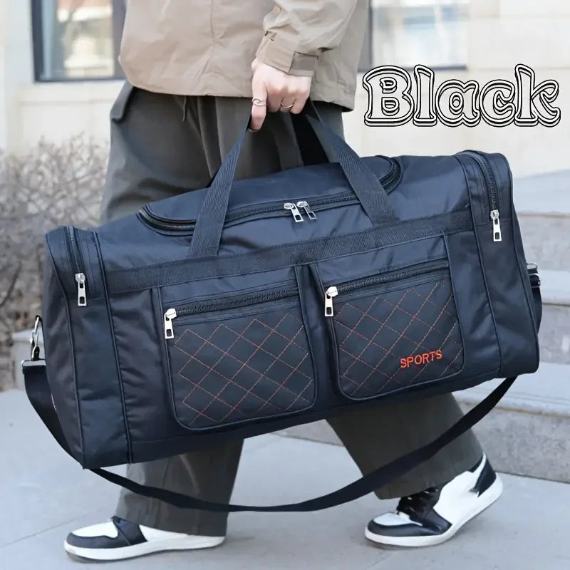 1 Piece Foldable Travel Bag with Multiple Pockets, Sports Crossbody Bag, Storage Bag