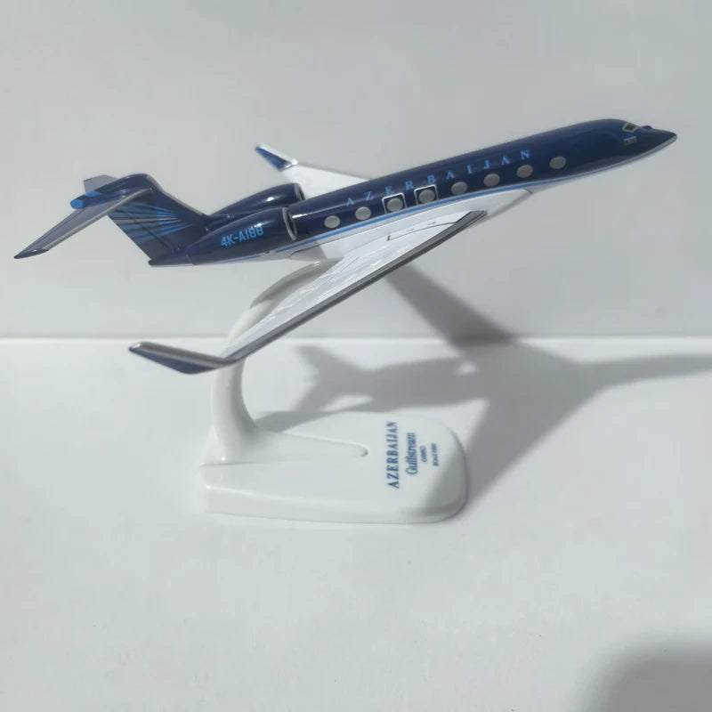 JASON TUTU Azerbaijan Airlines Gulfstream G650 Aircraft Diecast 1/200 Scale Planes Airplane Model Plane Model Gift