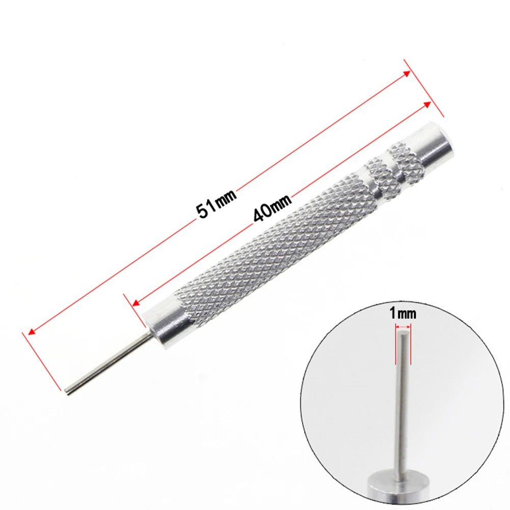Pin Punch Tool Watch Pin Punch Shop Store Indoor Home 3 Sizes Aluminum Alloy Remove And Adjust Watch Easy To Use