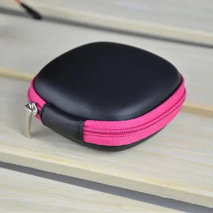 EVA Earphone Case Square Shape Charging Line Cable Organizer Box Portable Coin Storage Bag Keys Holder Case Box