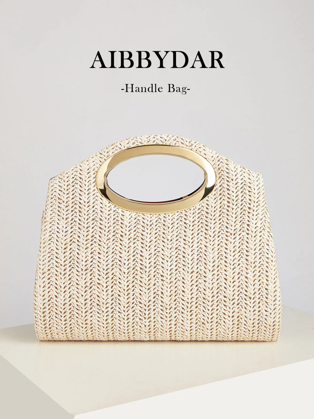 New Fashionable Woven Handbag for Women, Versatile for Holidays, Beach, Business Commuting, Casual, Simple, Beach, and Vacation Essentials