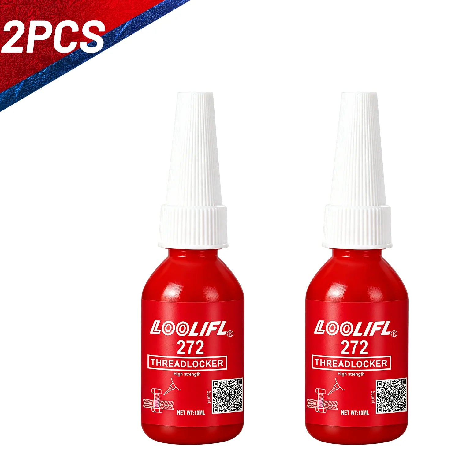 243 50ml Threadlocker Screw Glue Quickly Cured Thread Locking Agent Anaerobic Adhesive Corrosion-Resistant Anti-Loosening Glue