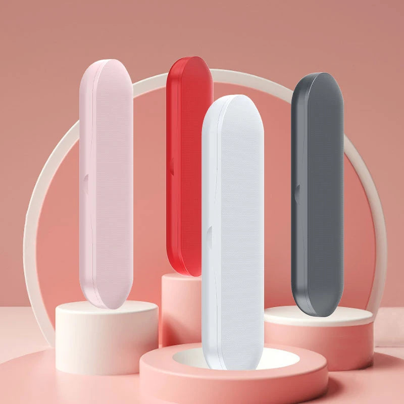 Portable electric toothbrush case, business trip and travel toothbrush storage box, universal toothbrush storage box