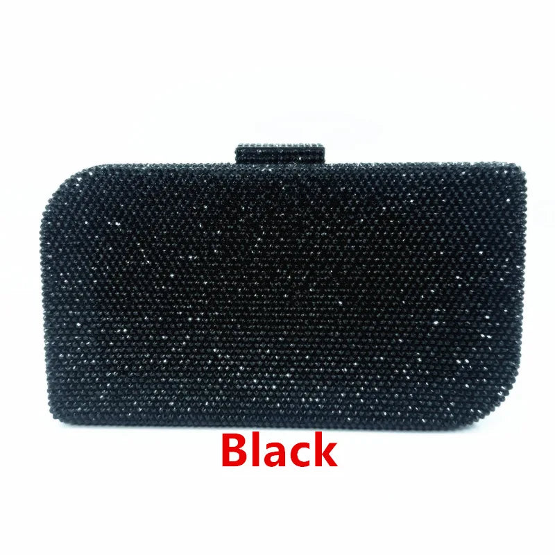 Makeup Rhinestone Wedding Dinner Bag Crystal Hot Diamond Women's Shoulder Evening Bag