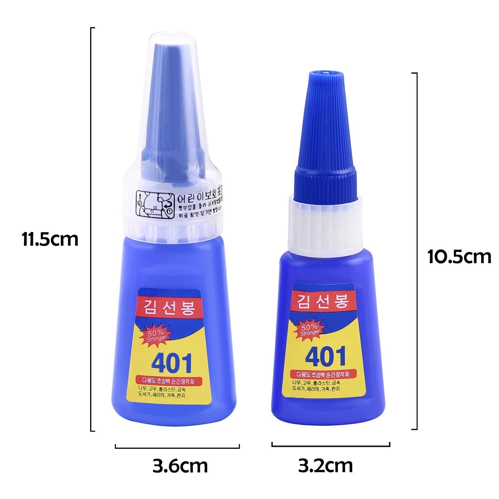 401 Glue Instant Fast Adhesive 22g/36g Stronger Super Glue Multi-Purpose Fix HOT Super Strong Liquid Colorless Adhesive Glue