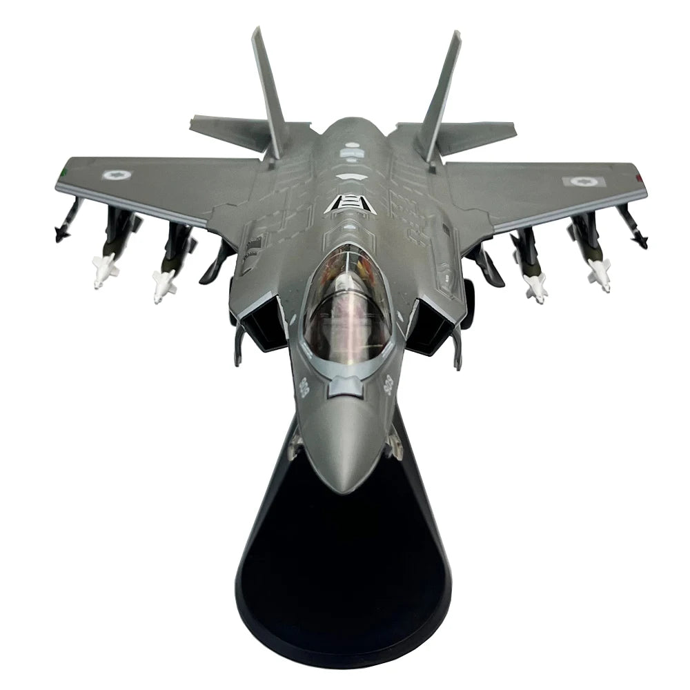 1:72 1/72 Scale US Army F-35 F-35I F35 Lightning II Joint Strike Jet Fighter Diecast Metal Plane Aircraft Model Collection Hobby