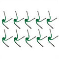 High-Efficiency Side Brush Set ForIRobot For Roomba For Combo 115 Series, Deep Cleaning Corners, 4/6/10 Pack Spare Brush
