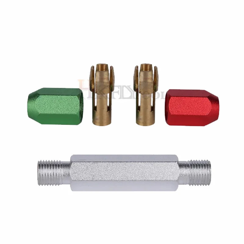CNC Red Green Clamp Holder Needle Gauge Double Heads Pin Handle Go-and-not-go Plug Gauge Measuring Tool