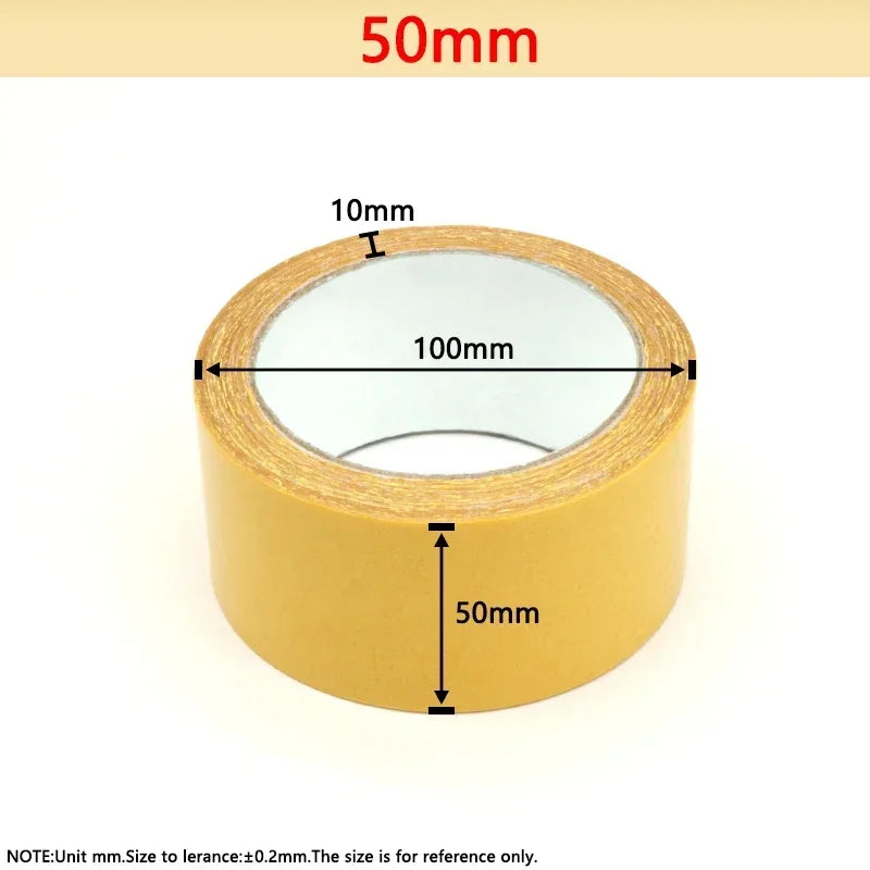 Double Sided Cloth Base Tape Strong Fixation Translucent Mesh Waterproof Traceless High Viscosity  Adhesive Stickers