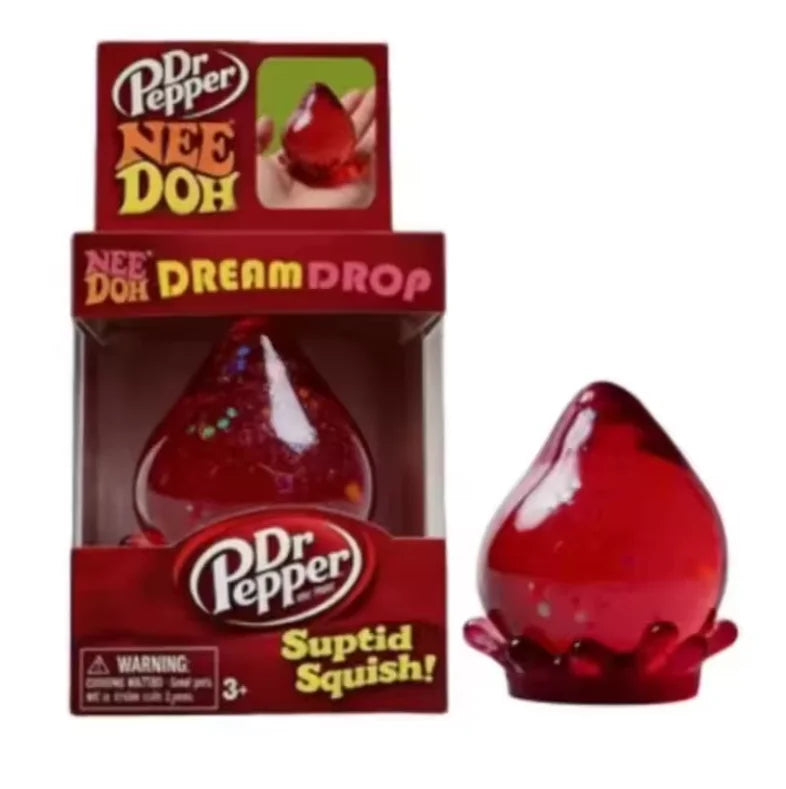 hot NeeDoh Dippin Dazzler Egg Donut prank stress relief toy soft glue vinyl squeeze toy Slow Rebound Pinch Ornament Relaxation