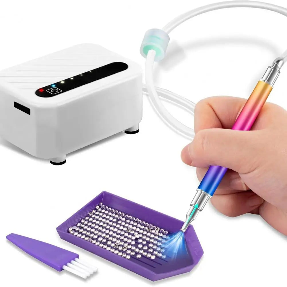 Rhinestone Art Painting Pen Kit for Adults Vacuum Rhinestone Painting Pen No Wax Needed E-Painter Rhinestone Art Tool