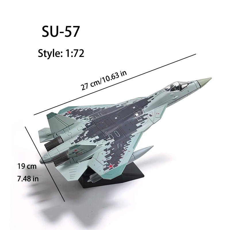 Assembly Toy Plane Model B-2 Er F22 A10 SU57 Fighter AH-64 Helicopter Aircraft Building Blocks Toy Military Collection Gift