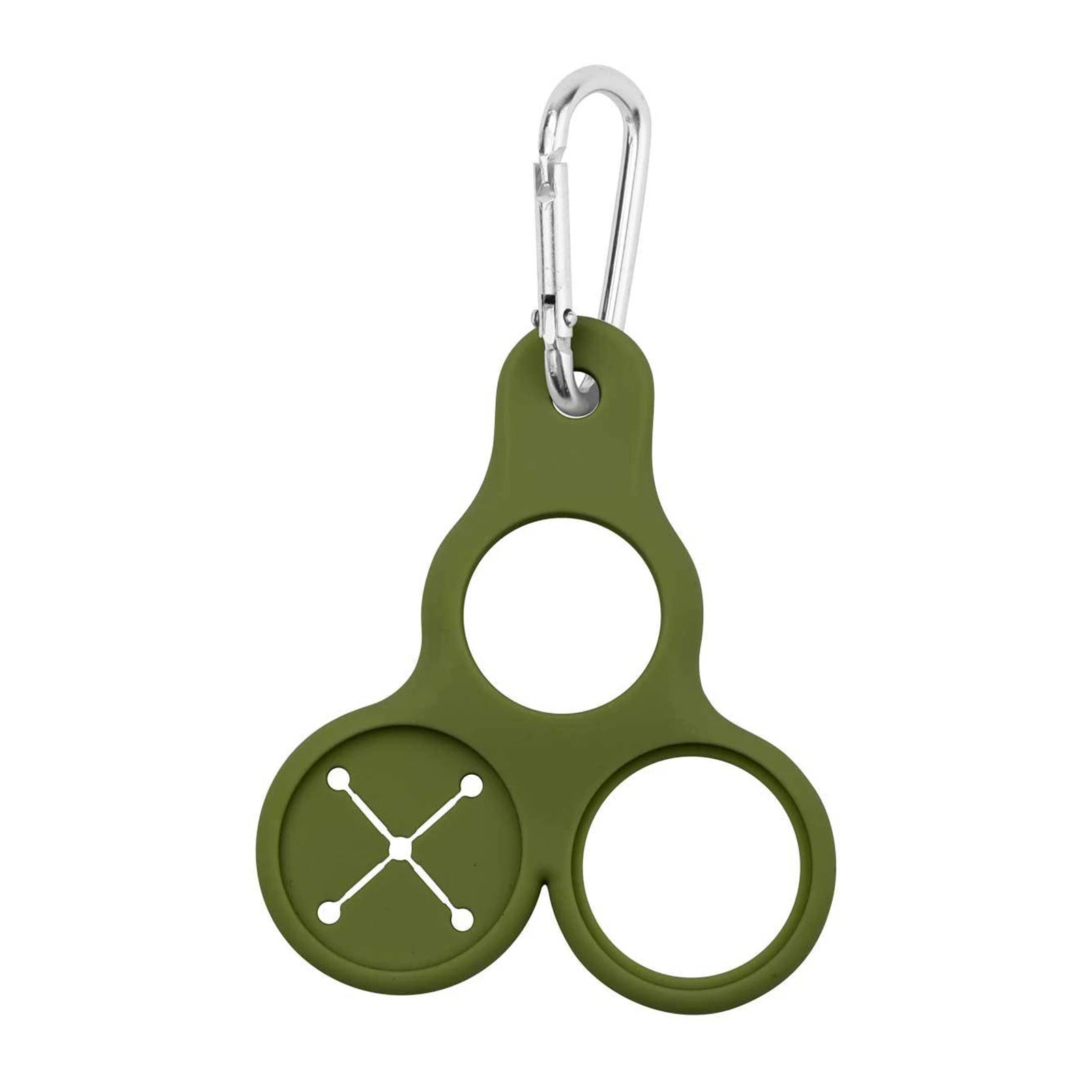 Portable 3in1 Carabiner Durable Silicone Hook For Camping Cycling Travel Wild Survival Fishing Outdoor Backpack Hooks 1/2/5pcs