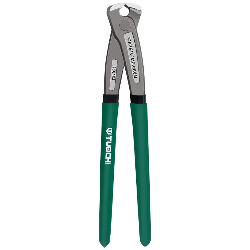 Industrial Grade Wire Tongs Multi-functional Tower Pincers Non-slip Grips Pliers Flat Top Cutting Pliers, Nail Pulling Pliers