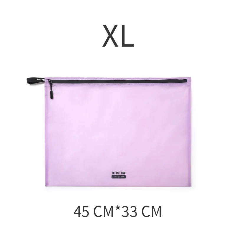 Waterproof Travel Storage Bags Set Lightweight Nylon Packing Cubes Pouch Luggage Organizer Clothes Toiletry Makeup Bag