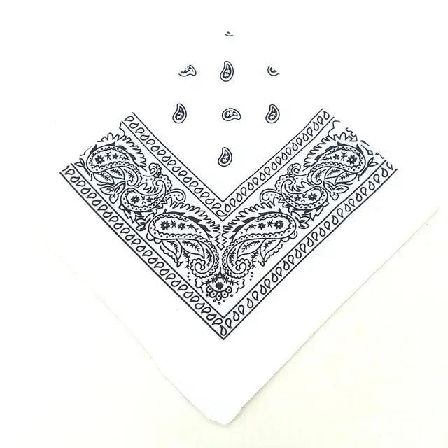 1/10/20Pcs Hot Sell Kerchief Bandana Hip Hop Fashion Headband Neck Scarf Sports Headwear Wrist Wraps Head Square Scarves