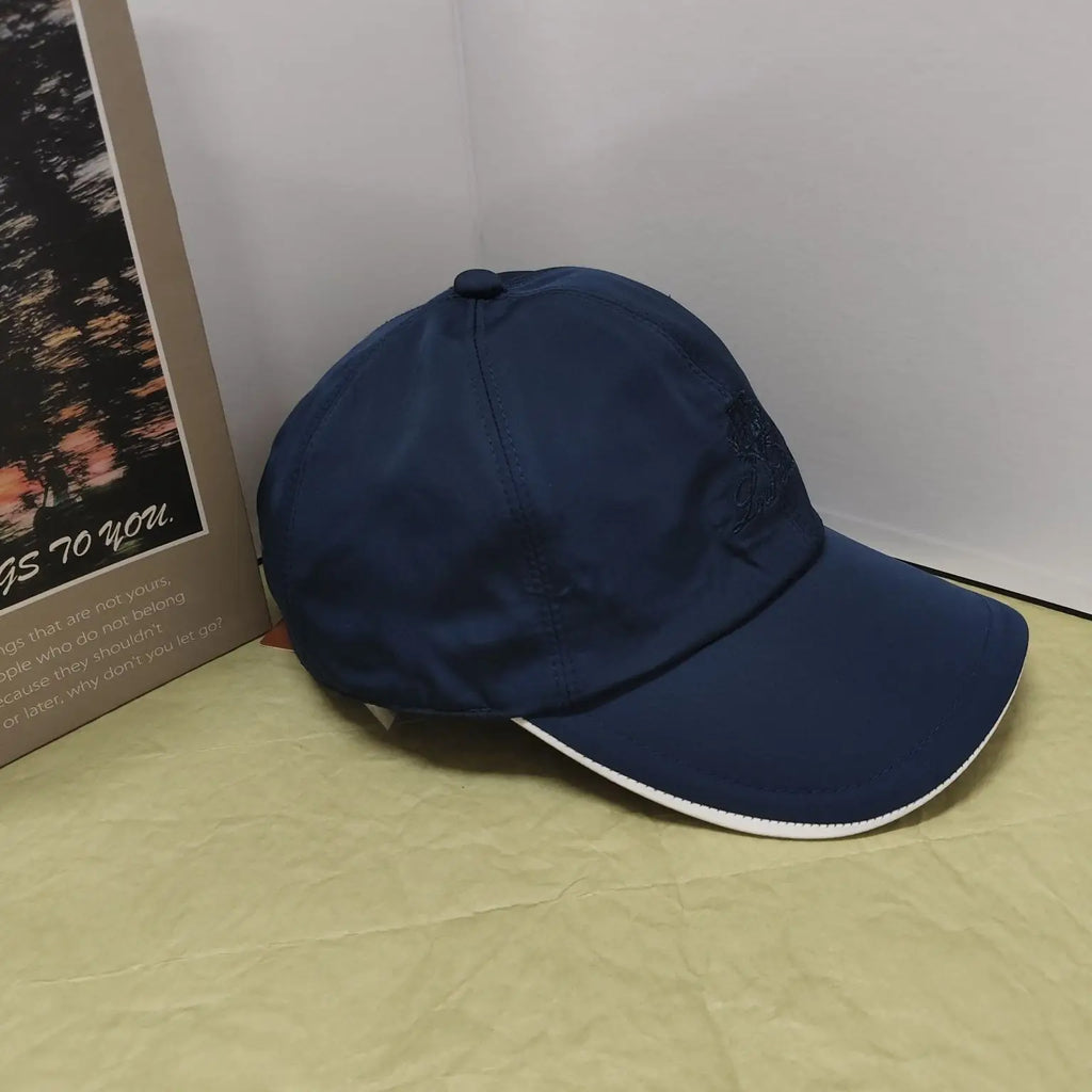 2026 Hat Cap New Men and Women Summer Outdoor Korean Version Baseball Cap Quick Drying Casual Letter Sun Protection Embroidery
