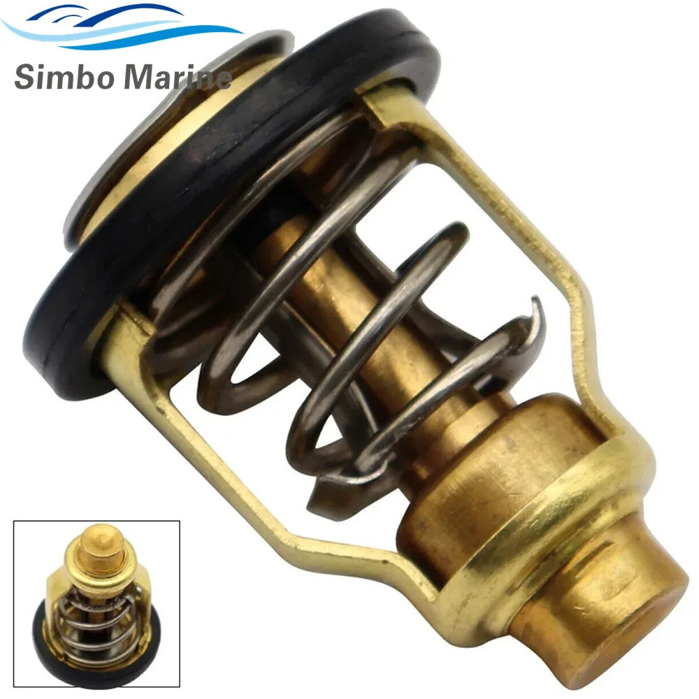 60V-12411-00 Thermostat 50°C For Yamaha Outboard F115 VZ200 VZ225 VZ250 Engine 68V-12411-00 68V-12411 18-3525