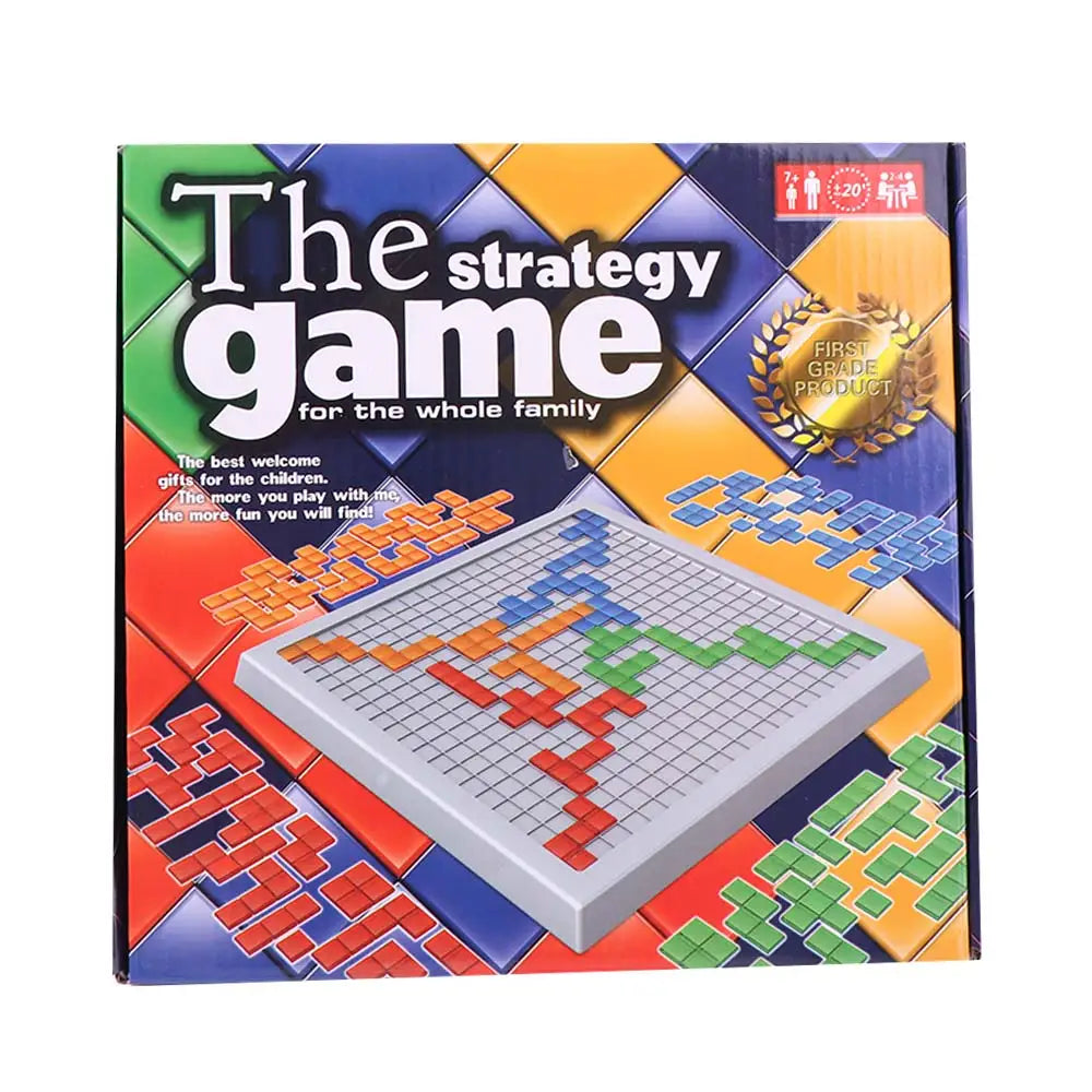 Squares Game Jigsaw Russia Puzzle block 4-Person Entertainment Strategy Game Blokus Board Family Fun Puzzle Blokus Board Game