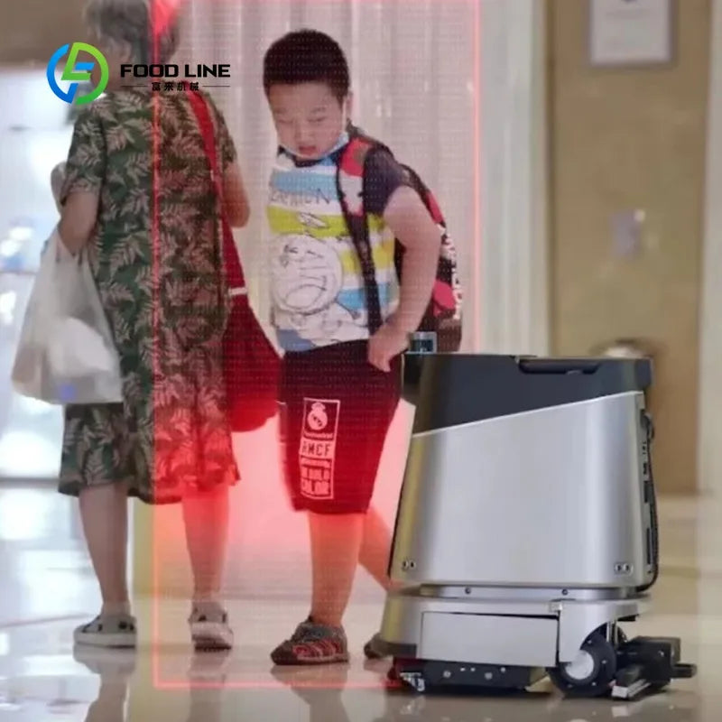 Custom Autonomous Obstacle Avoidance Cleaning Robot Smart 3-in-1 Sweeping Vacuum Mopping Machine for Commercial & Indoor Use