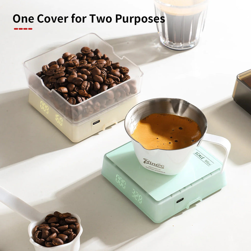 Bincoo electronic coffee scale Italian coffee bean weighing smart hand made mini professional coffee scale coffee equipment Hot