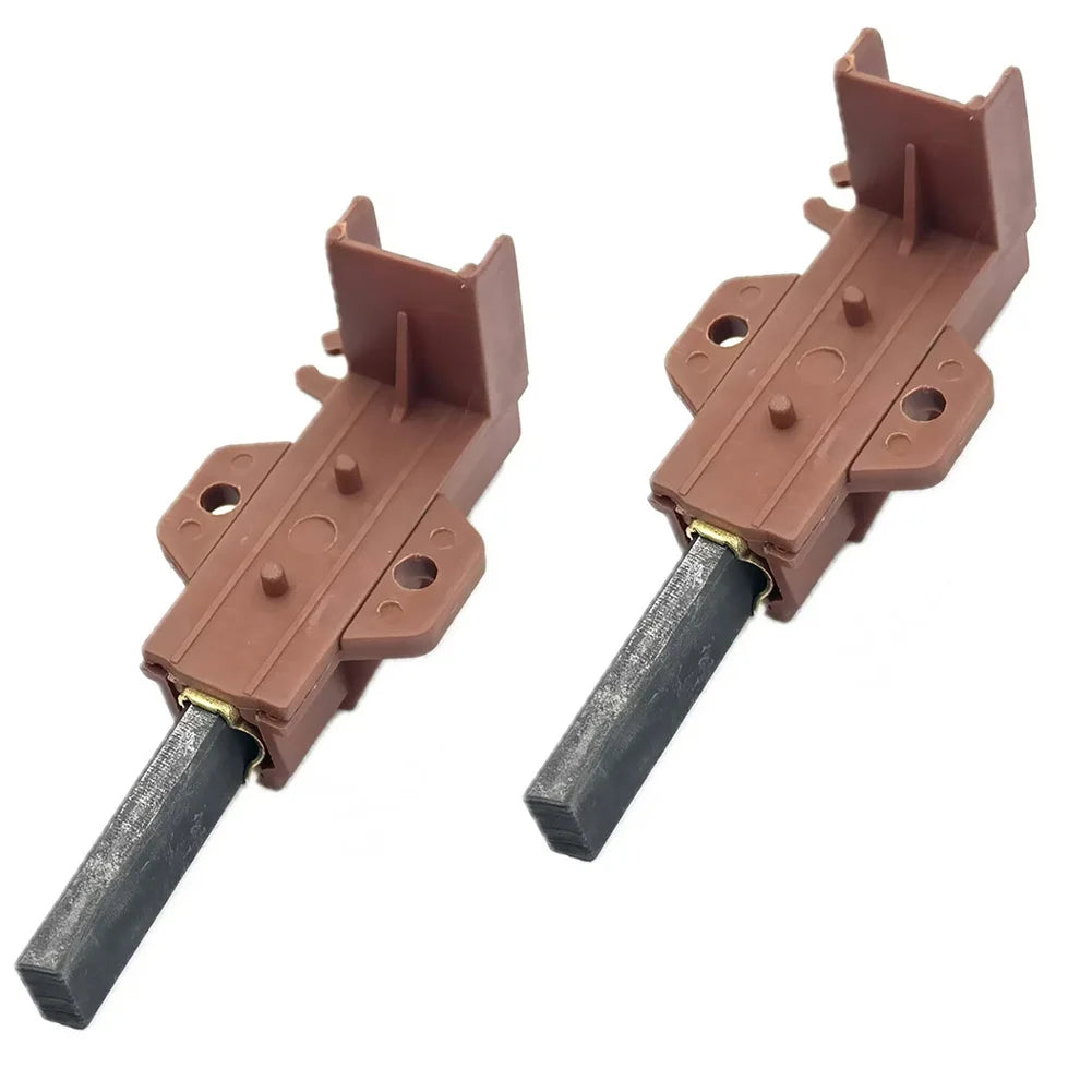 Motor Carbon Brush Replacement Pack with Holder for Hotpoint For Indesit For Zanussi Washing Machine Service Parts