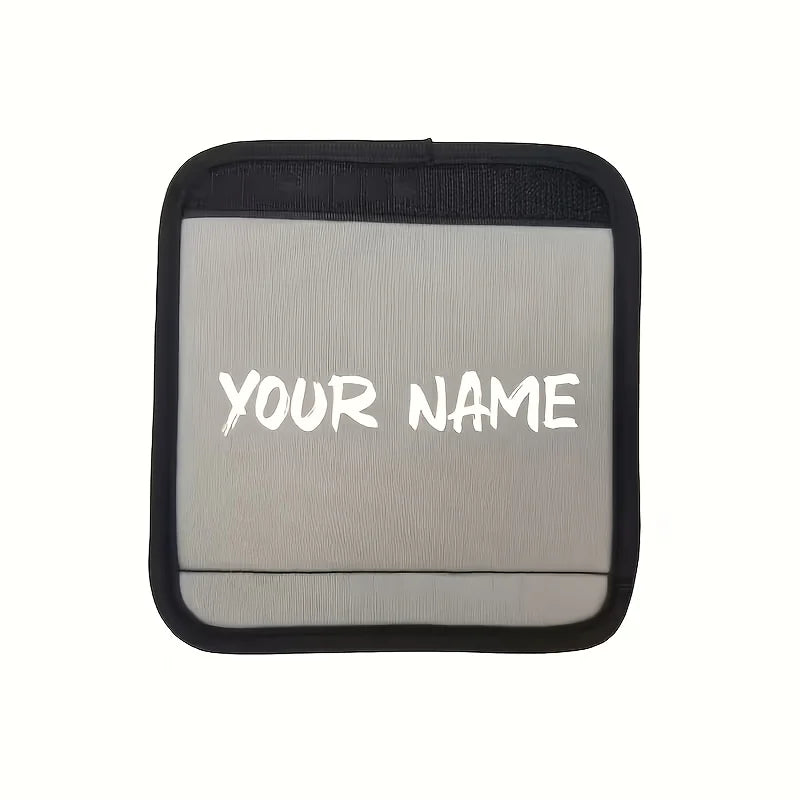 Custom Name Travel Essential Luggage Handle Cover with Personalized Text, Ideal for Protecting Your Hands And Bag Handle