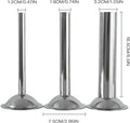 3-Piece Sausage Filling Kit for Meat Grinders 10 and 12, Stainless Steel Grinding Tube, Sausage Filling Nozzle Filling Tube