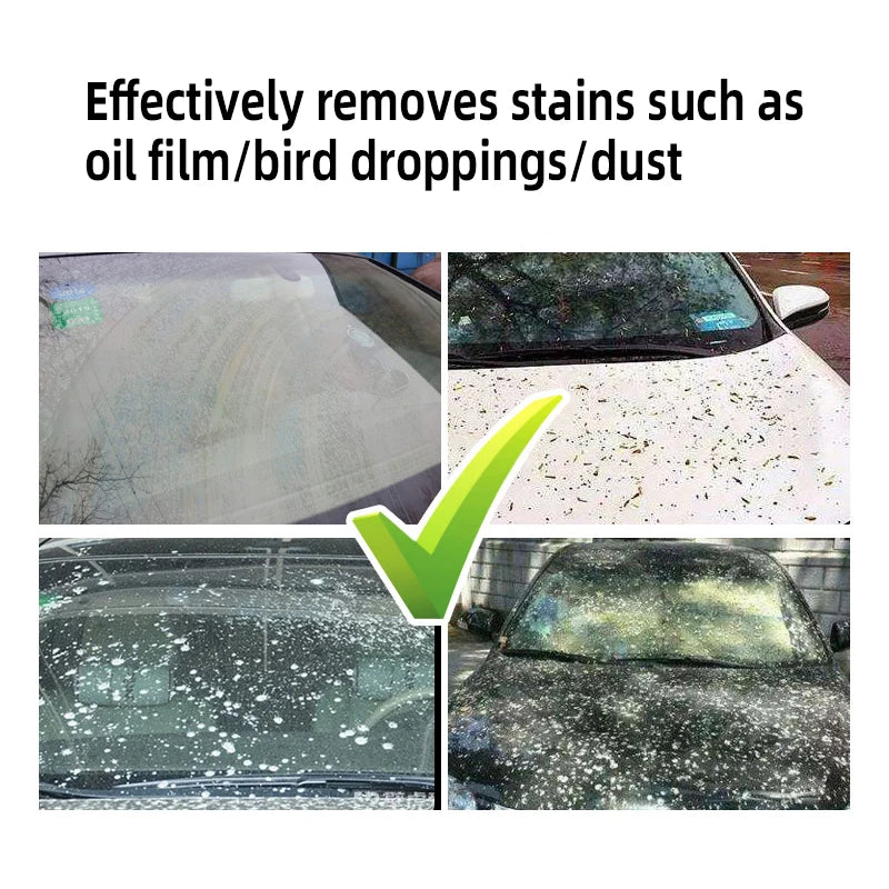 Car Concentrat Wiper Cleaning Agent Decontamination Antifreeze Wiper Essence Glass Degreaser Universal Rainproof Anti-fog Agent