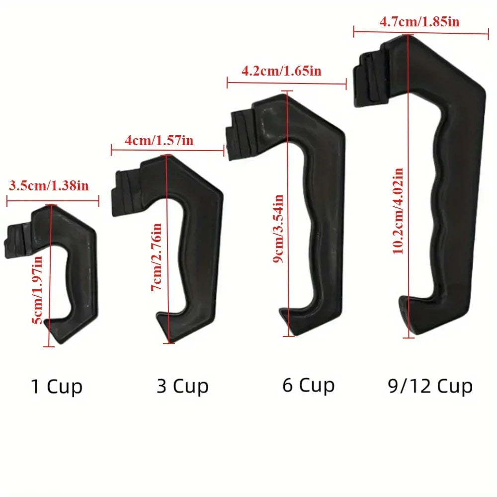 1PC Coffee Pot Handle Replacement Part for Espresso Moka Stove Pot Compatible with 1 3 6 9 12 Cups Coffee Accessories Coffeeware