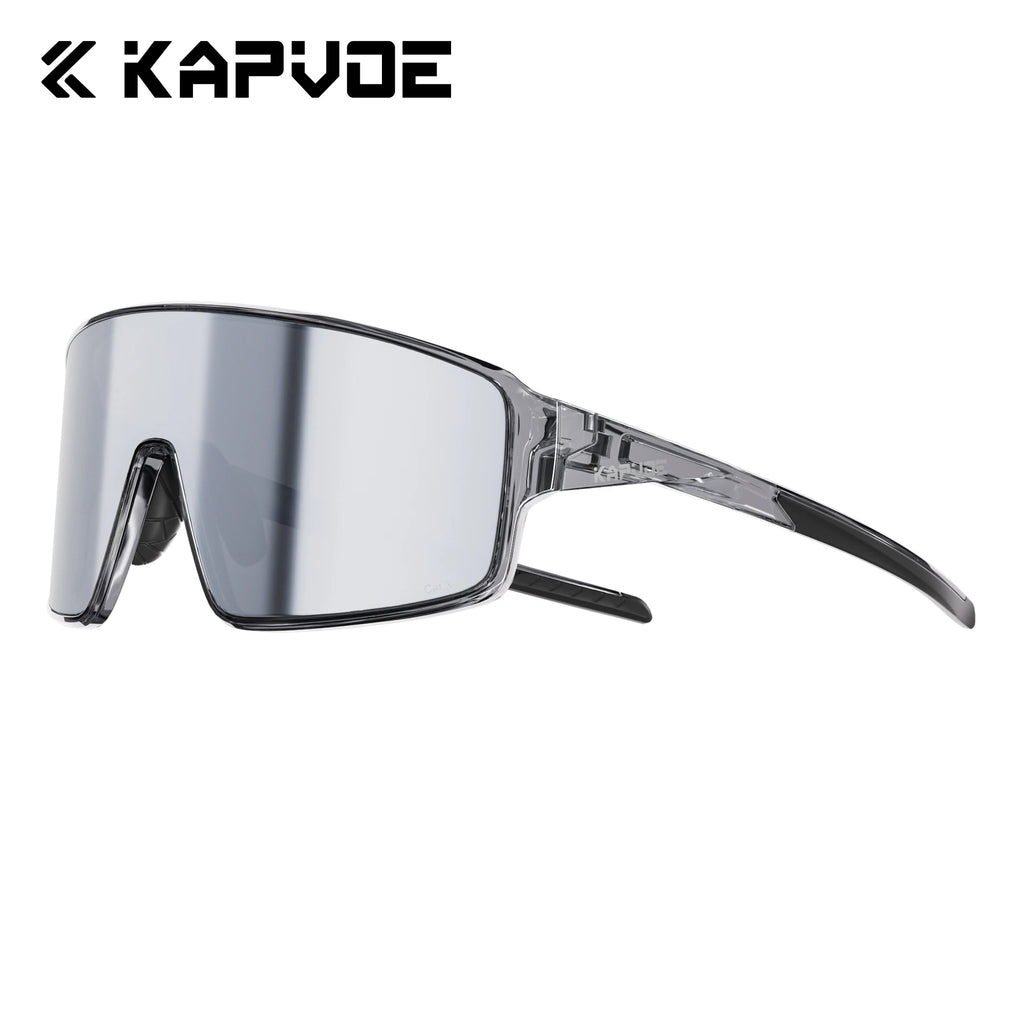 KAPVOE New Hiking Eyewear Cycling Sunglasses Men UV400 Sports MTB Outdoor Goggles Bicycle UV400 Women Running Windproof Glasses
