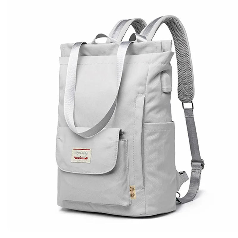 Women backpack Waterproof Stylish Laptop Backpack 13 13.3 14 15.6 inch Korean Fashion Oxford Canvas USB College Backpack bag fem