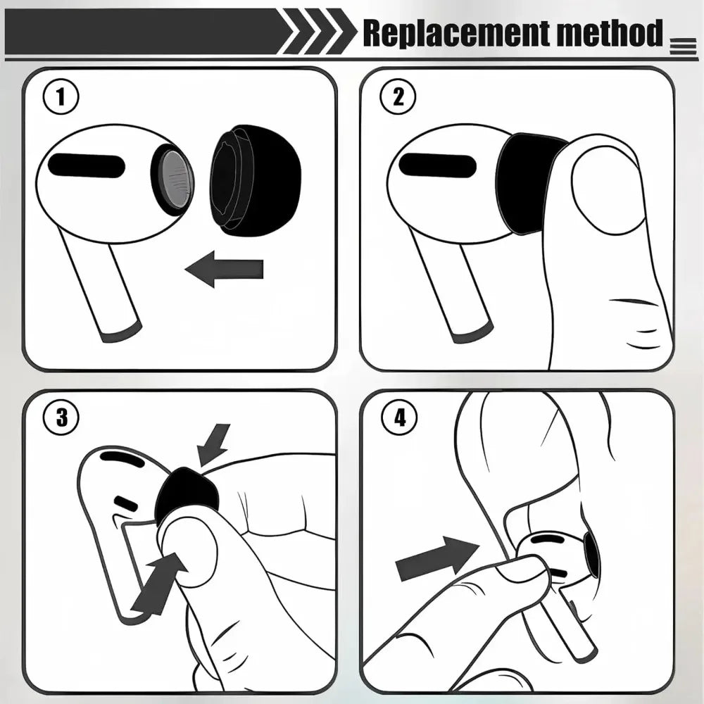 3Pairs Silicone Eartips Earbuds for Samsung Galaxy Buds4 Pro 3Pro Replacement Anti-slip Ear Tips Earplugs for Buds 4 Pro 3 Pro