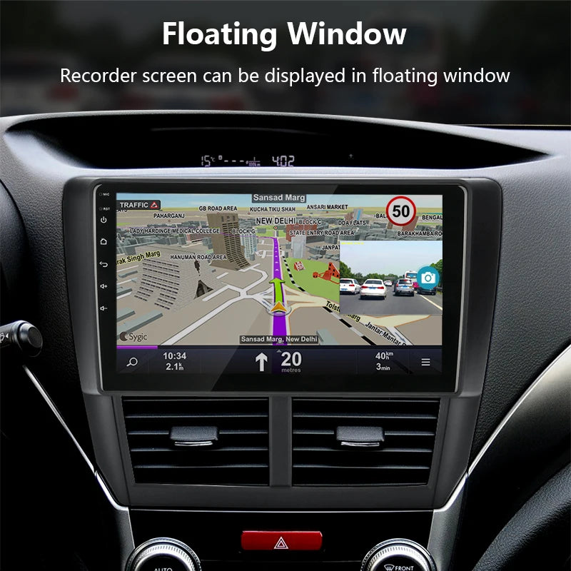 JMCQ Car Dvr ADAS Usb HD Camera Dvr 1080P For Android Car DVD Player Navigation Auto Audio Voice Alarm LDWS Support TF Card