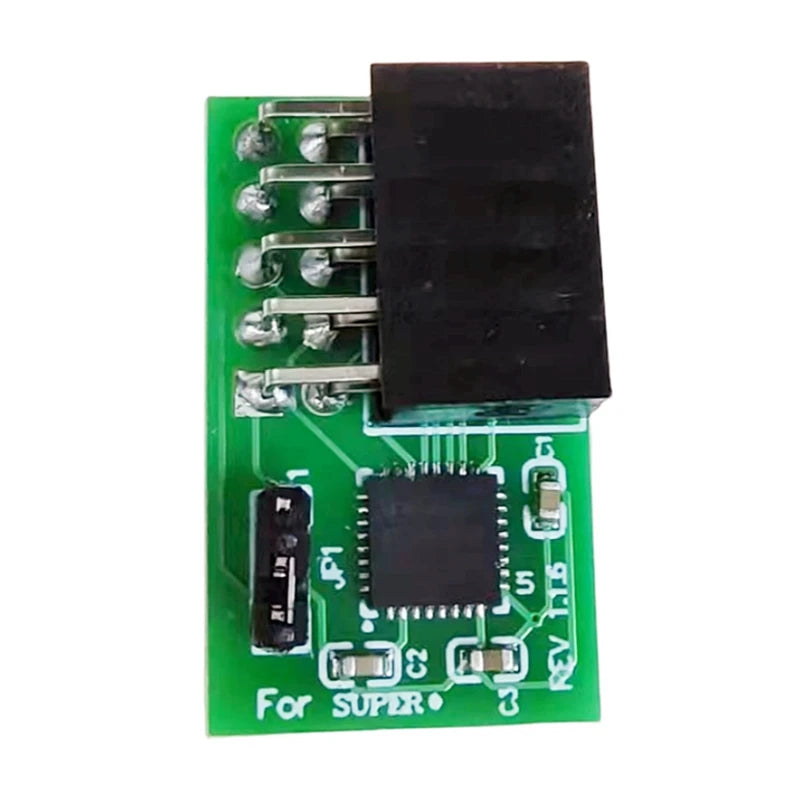 For -AOM-TPM-9670V-S Vertical TPM 2.0 9-Pin-A09G