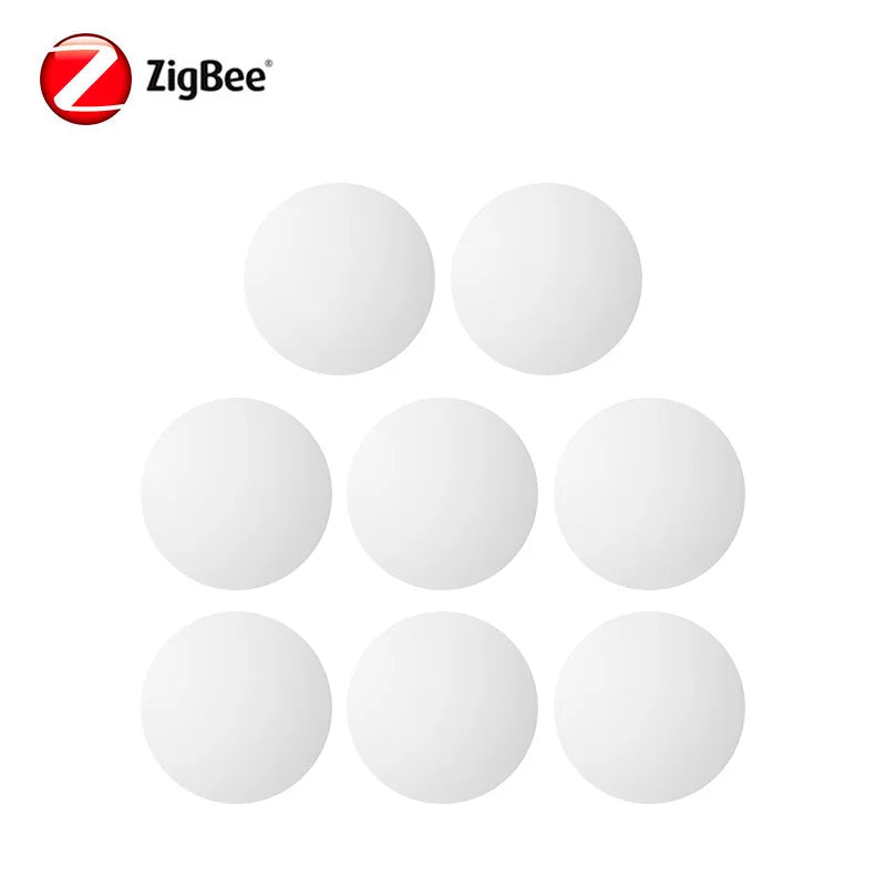 Tuya Zigbee Smart Push Button Wireless Switch Include Battery Remote Control Automation Scenario Switch Work with Zigbee Gateway