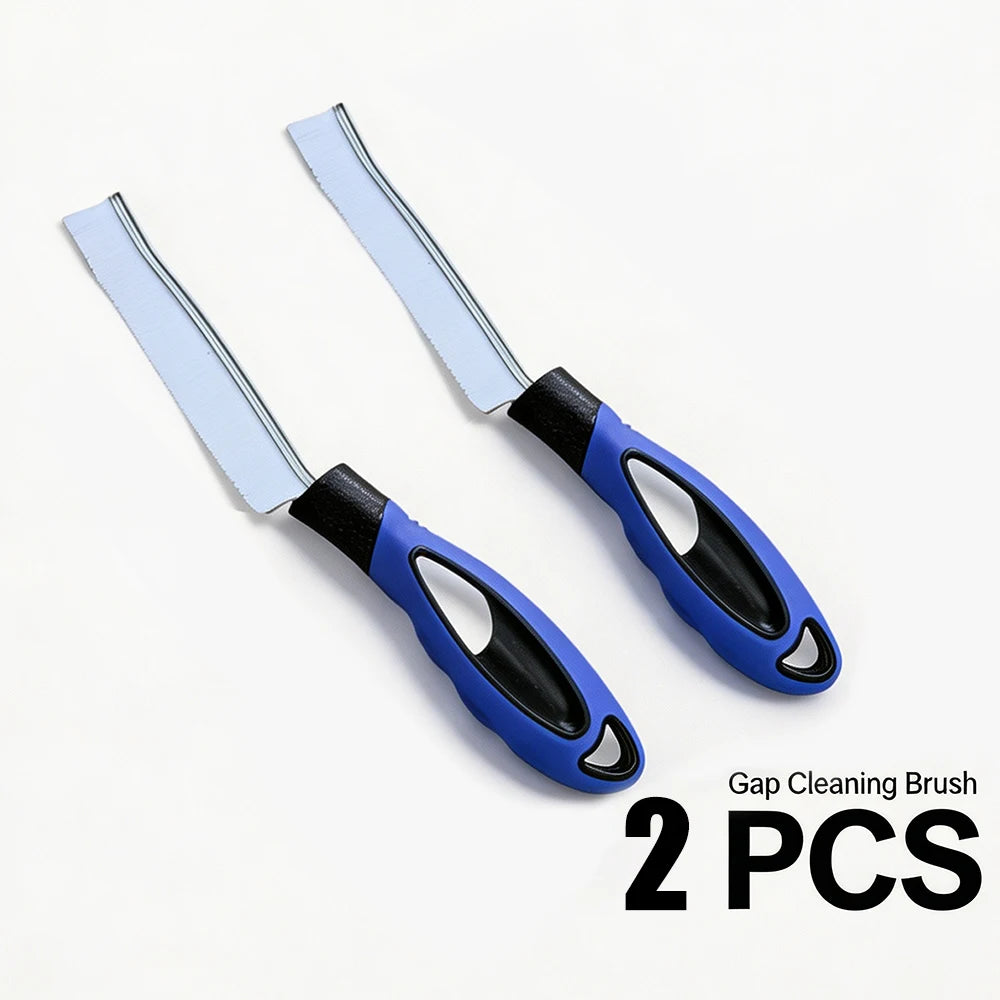Car Gap Cleaning Brush Stiff Bristles Auto Interior Detailing Crevice Cleaner Scratch Free for Seat Engine Bay cleaning tools