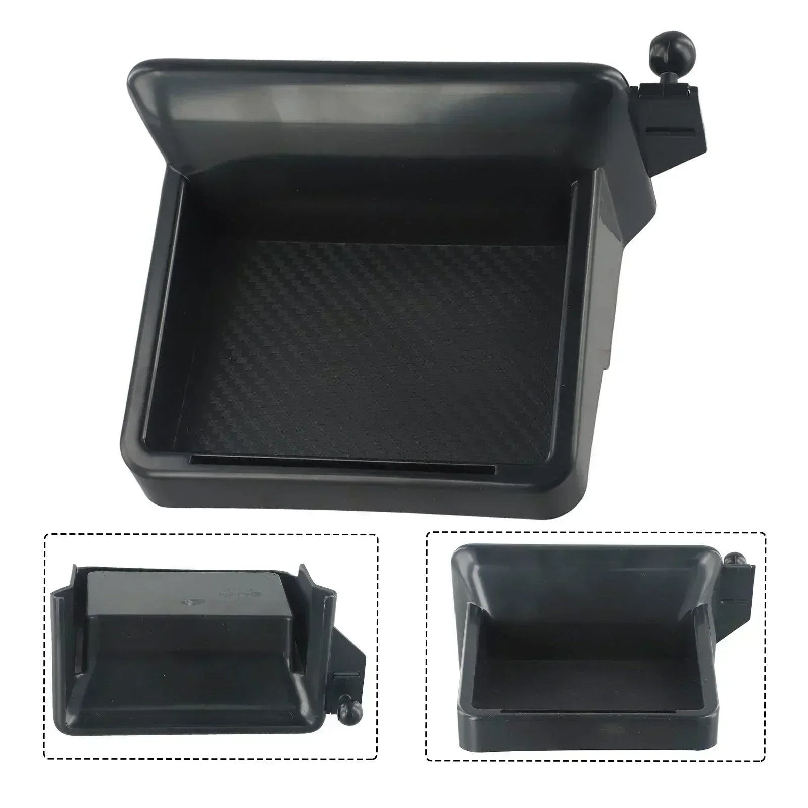 For Ford Explorer 2020-2024 Car Navigation Screen Rear Storage Box Holder Tray Auto Automobiles Interior Accessories
