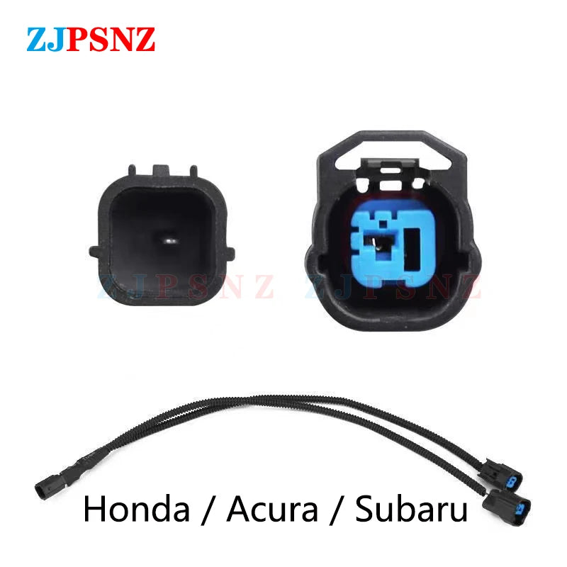  Car Snail Horn 1-in-2-out Non-Destructive Plug Wiring Harness Horn Plug Speaker Adapter Pigtail Socket 2Special Line Beam Horn