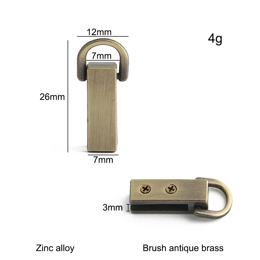 10/40/100PCS Metal O Ring Stud Rivet Screwback Bag Side Edge Anchor Buckles With Screws For Purse Handbag Belt DIY Accessories