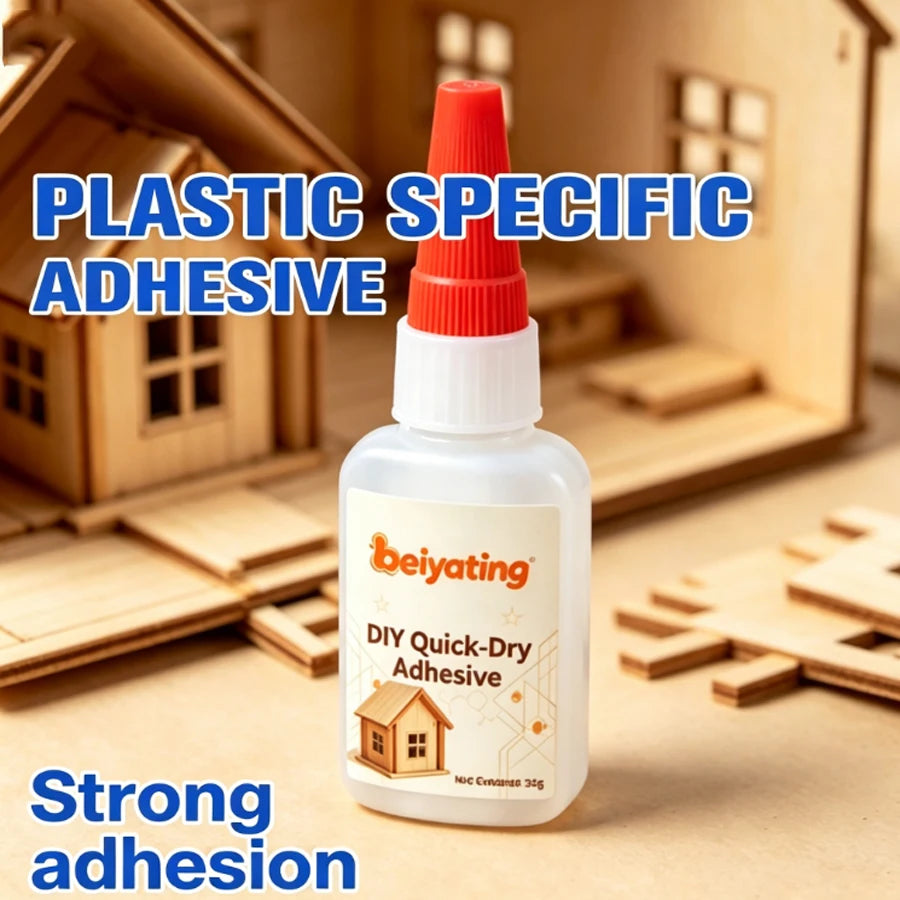 1-3Pcs 20G Quick Dry Strong Adhesive CA Glue, Multi-purpose Instant Bond for Plastic Wood Metal Ceramic, DIY Model Repair Glue