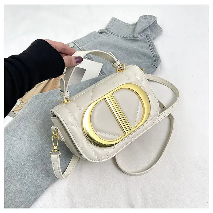 Stylish Designer Diaper Bag Women's Leather Tote Luxury Crossbody Bag Vintage Minimalist Large Capacity Elegant Fashion